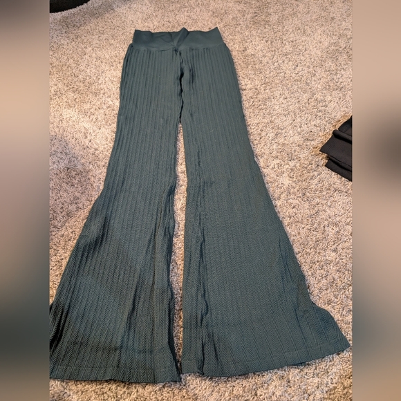 PINK Victoria's Secret Pants - Pink! Vs Flare Slit Leggings